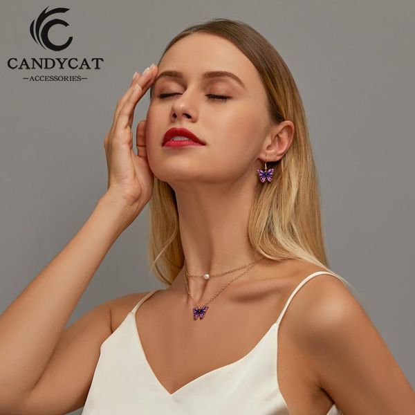 earrings & necklace suit butterfly for women colorful double pearl pendant ear hook wedding jewelry gift 2021, Silver
earrings & necklace suit butterfly for women colorful double pearl pendant ear hook wedding jewelry gift 2021, Silver