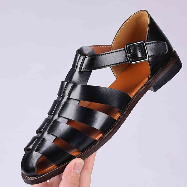 slippers big size 48 business dress men sandals breathable soft leather shoes black half summer moccasins shoes hombre ihxu
slippers big size 48 business dress men sandals breathable soft leather shoes black half summer moccasins shoes hombre ihxu