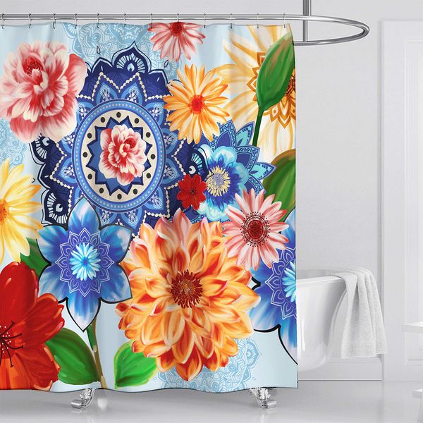 boho shower curtains, floral shower curtains for bathroom,fabric shower curtain,machine washable waterproof bathroom curtain
boho shower curtains, floral shower curtains for bathroom,fabric shower curtain,machine washable waterproof bathroom curtain