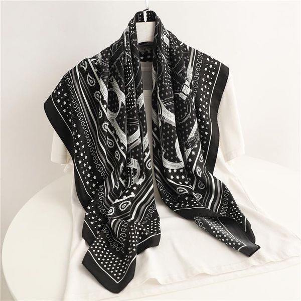 scarves luxury headband headscarf women print shawl neckerchief female hair wrap foulard twill square scarf for hijab bandana, Blue;gray
scarves luxury headband headscarf women print shawl neckerchief female hair wrap foulard twill square scarf for hijab bandana, Blue;gray