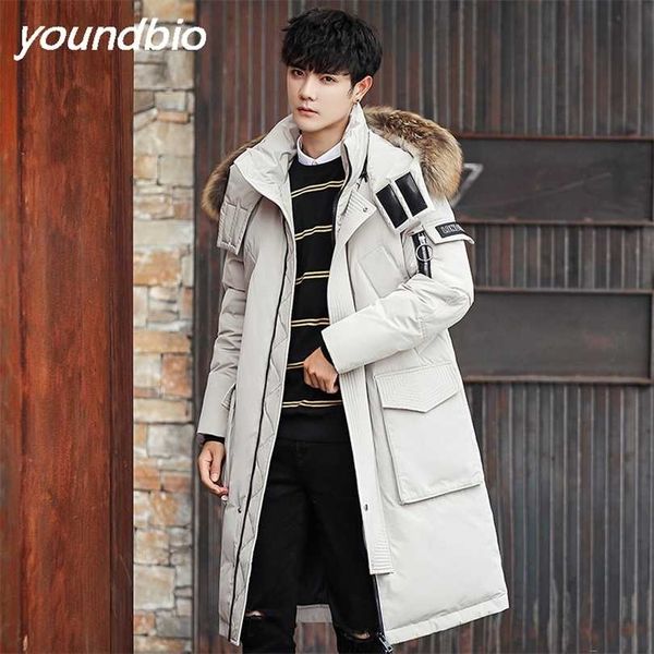down jacket men's autumn winter of the trend thickening men coat knee-length hat detachable 211119, Black
down jacket men's autumn winter of the trend thickening men coat knee-length hat detachable 211119, Black