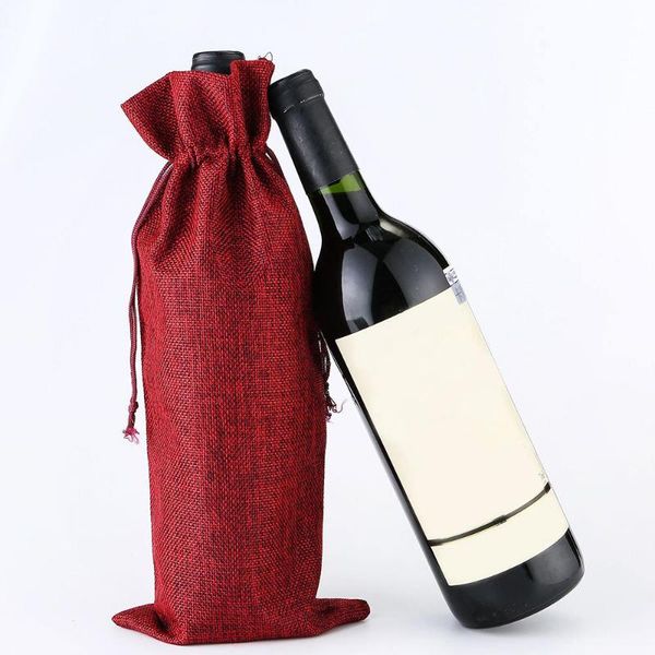 12pcs rustic jute burlap wine bags drawstring bottle covers reusable wrap gift package party supplies
12pcs rustic jute burlap wine bags drawstring bottle covers reusable wrap gift package party supplies