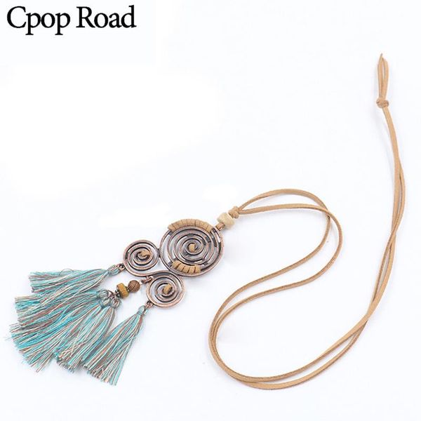 pendant necklaces cpop vintage boho tassel necklace geometric circle leather rope wood bead ethnic jewelry women accessories gift, Silver
pendant necklaces cpop vintage boho tassel necklace geometric circle leather rope wood bead ethnic jewelry women accessories gift, Silver