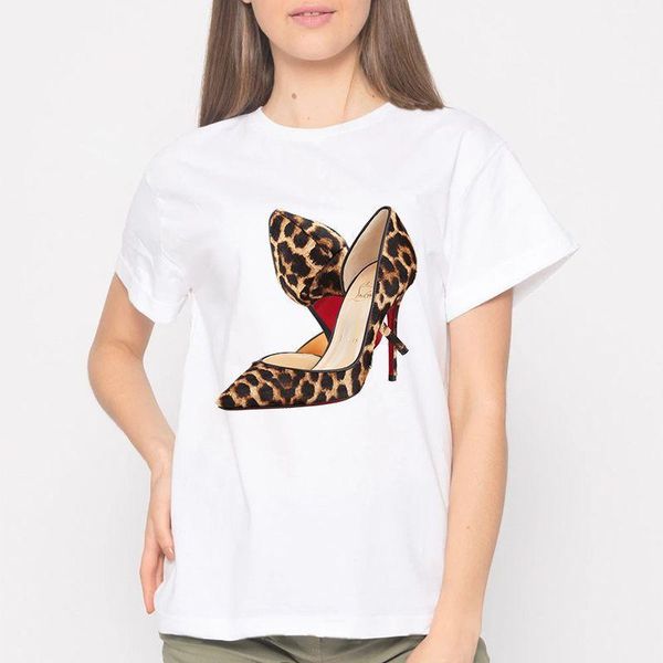 women's t-shirt 2021 fashion graphic print t shirts women high heels tshirts ladies casual short sleeve tee shirt female clothes, White
women's t-shirt 2021 fashion graphic print t shirts women high heels tshirts ladies casual short sleeve tee shirt female clothes, White