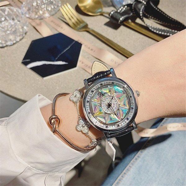 wristwatches wholesale silver fashion women's watch leather strap full diamond quarter wrist gifts for women, Slivery;brown
wristwatches wholesale silver fashion women's watch leather strap full diamond quarter wrist gifts for women, Slivery;brown