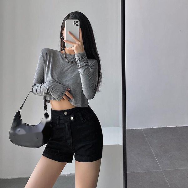 women's t-shirt womenagaga girl simple solid color round neck short long sleeve t shirt women autumn winter base tees korean x, White
women's t-shirt womenagaga girl simple solid color round neck short long sleeve t shirt women autumn winter base tees korean x, White