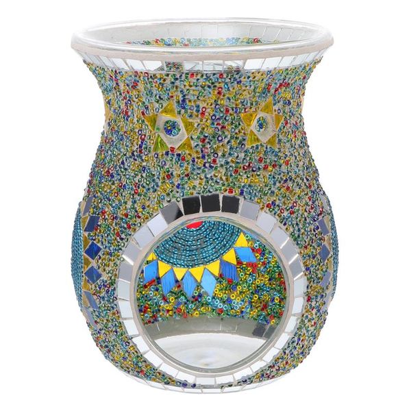 fragrance lamps mosaic oil burner vintage tealight candle holder decorative essential
fragrance lamps mosaic oil burner vintage tealight candle holder decorative essential