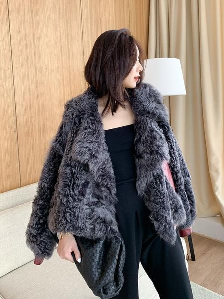 women's fur & faux 100% natural real coat female vintage sheep jacket winter women clothes korean double-faced lw26371 zf2g, Black
women's fur & faux 100% natural real coat female vintage sheep jacket winter women clothes korean double-faced lw26371 zf2g, Black