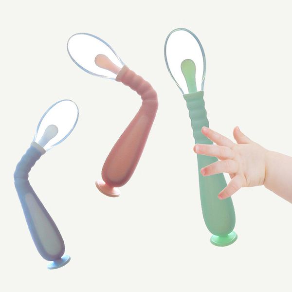 1Pcs Solid Color Baby Feeding Spoon Food Grade Silicone Twistable Food Spoon Auxiliary Feeding Tableware
1Pcs Solid Color Baby Feeding Spoon Food Grade Silicone Twistable Food Spoon Auxiliary Feeding Tableware