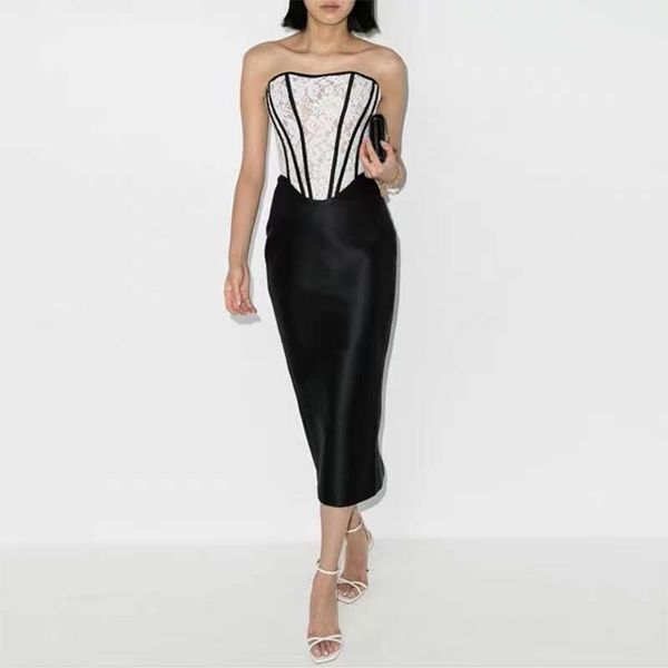 casual dresses adyce fashion strapless midi lace dress for women 2021 summer sleeveless patchwork club evening party female outfit, Black;gray
casual dresses adyce fashion strapless midi lace dress for women 2021 summer sleeveless patchwork club evening party female outfit, Black;gray
