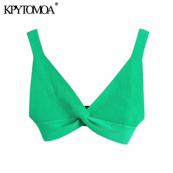 kpytomoa women fashion ribbed knit crop tank vintage v neck wide straps female camis mujer 210714, Black;white
kpytomoa women fashion ribbed knit crop tank vintage v neck wide straps female camis mujer 210714, Black;white
