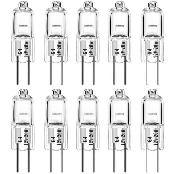 other lighting bulbs & tubes super bright g4 halogen light bulb 10pcs 10w/20w 12v warm white indoor clear lamps
other lighting bulbs & tubes super bright g4 halogen light bulb 10pcs 10w/20w 12v warm white indoor clear lamps