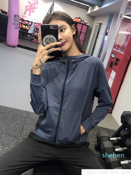women jacket tight-fitting yoga sportswear long-sleeved running quick-drying zipper clothes autumn and winter sports occer jersey, Black
women jacket tight-fitting yoga sportswear long-sleeved running quick-drying zipper clothes autumn and winter sports occer jersey, Black
