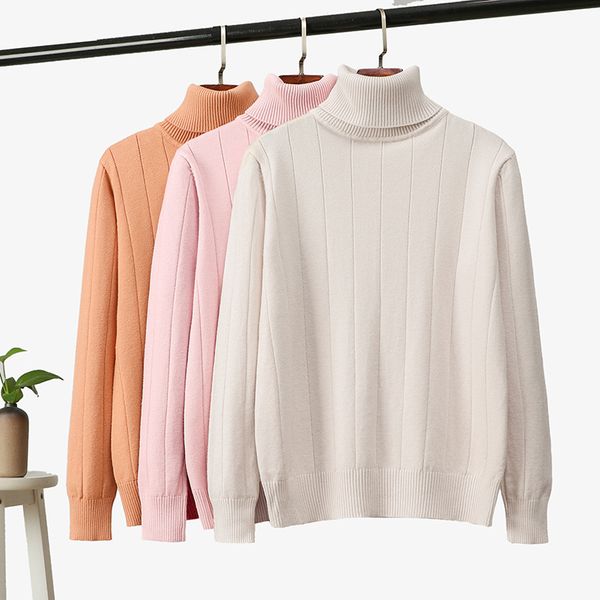 autumn winter thick warm turtleneck knitted sweater women office lady solid pullovers 210520, White;black
autumn winter thick warm turtleneck knitted sweater women office lady solid pullovers 210520, White;black