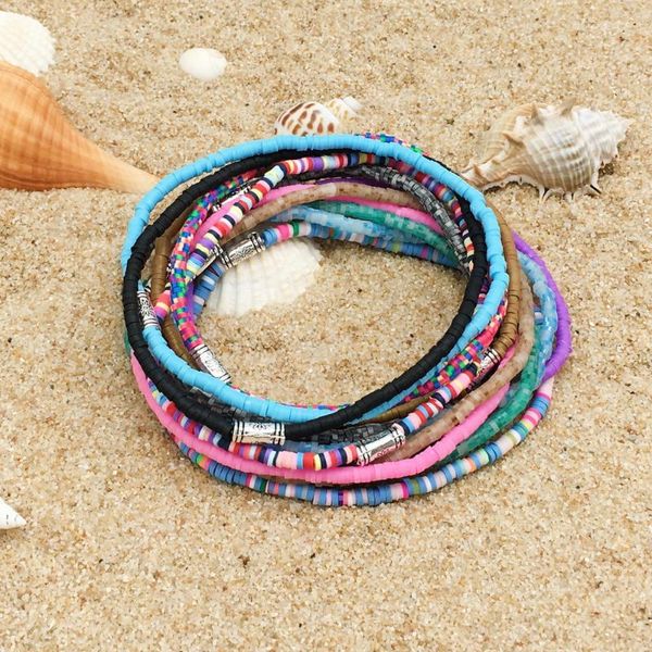 anklets omy charm anklet femme 3mm disc beads tibetan women stretchy yoga mala elastic bohemia soft pottery jewelry, Red;blue
anklets omy charm anklet femme 3mm disc beads tibetan women stretchy yoga mala elastic bohemia soft pottery jewelry, Red;blue