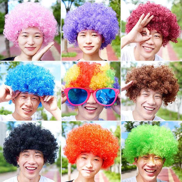 halloween clown wig explosive colorful children's props funny performance headgear, Black
halloween clown wig explosive colorful children's props funny performance headgear, Black