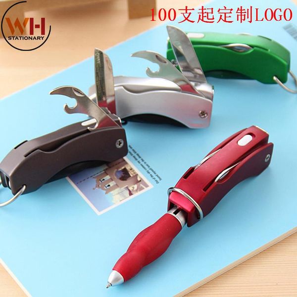 ballpoint pens 100pcs/lot,logo, multi purpose creative led lamp, swiss army knife, ball point pen, advertising custom logo gift pen, Blue;orange
ballpoint pens 100pcs/lot,logo, multi purpose creative led lamp, swiss army knife, ball point pen, advertising custom logo gift pen, Blue;orange