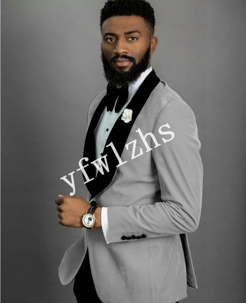 men's suits & blazers handsome velveteen groomsmen shawl lapel groom tuxedos men wedding/prom man blazer ( jacket+pants+tie) b268, White;black
men's suits & blazers handsome velveteen groomsmen shawl lapel groom tuxedos men wedding/prom man blazer ( jacket+pants+tie) b268, White;black