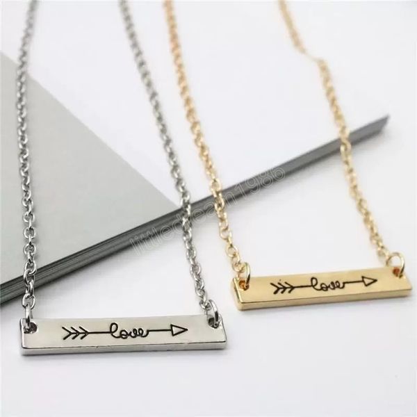 ingenious lovers love letters pendants necklace alloy arrow through heart short chain necklace jewelry gift, Silver
ingenious lovers love letters pendants necklace alloy arrow through heart short chain necklace jewelry gift, Silver