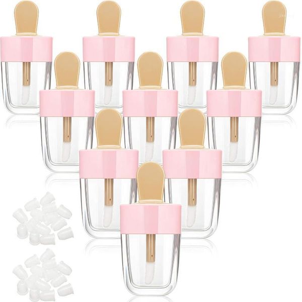 storage bottles & jars 30pcs 5ml ice cream-shaped empty transparent lip gloss tubes, container
storage bottles & jars 30pcs 5ml ice cream-shaped empty transparent lip gloss tubes, container