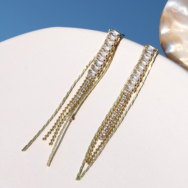 dangle & chandelier 14k real gold plated crystal tassel drop earrings for women shiny zircon s925 silver needle fine jewelry wh
dangle & chandelier 14k real gold plated crystal tassel drop earrings for women shiny zircon s925 silver needle fine jewelry wh