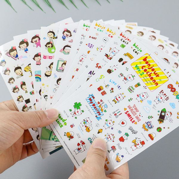 6Pieces/Lot 2021New Mini Kawaii Paper Bookmarks Sticker Decoration Decal DIY Album Scrapbooking Seal Sticker Stationery Gift Material Escol
6Pieces/Lot 2021New Mini Kawaii Paper Bookmarks Sticker Decoration Decal DIY Album Scrapbooking Seal Sticker Stationery Gift Material Escol