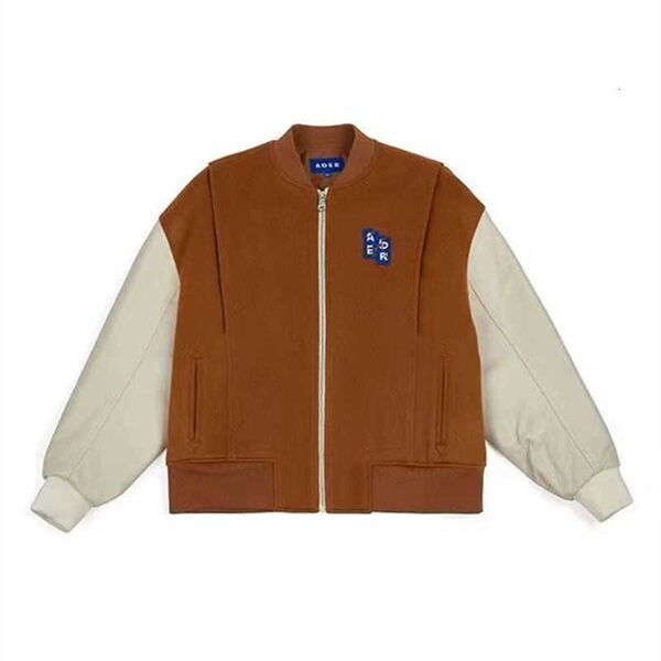 men's jackets divided letter embroidered tack male jacket female woolen 6th anniversary stick on clothes s, Black;brown
men's jackets divided letter embroidered tack male jacket female woolen 6th anniversary stick on clothes s, Black;brown