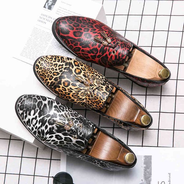 dress shoes men's fashion leopard print wedding trend personality gold classic oxford party sneakers size 38-48 mi1e, Black
dress shoes men's fashion leopard print wedding trend personality gold classic oxford party sneakers size 38-48 mi1e, Black