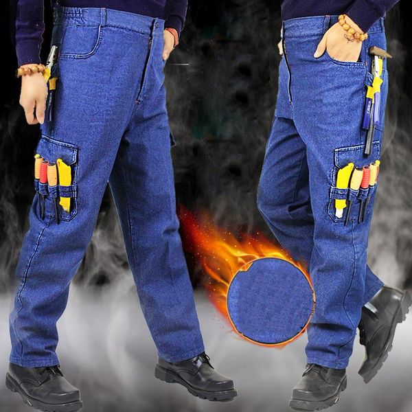 work clothing jeans men casual cargo thick pants flame retardant anti-scalding welding repair multi pocket durable trousers men's, Black
work clothing jeans men casual cargo thick pants flame retardant anti-scalding welding repair multi pocket durable trousers men's, Black