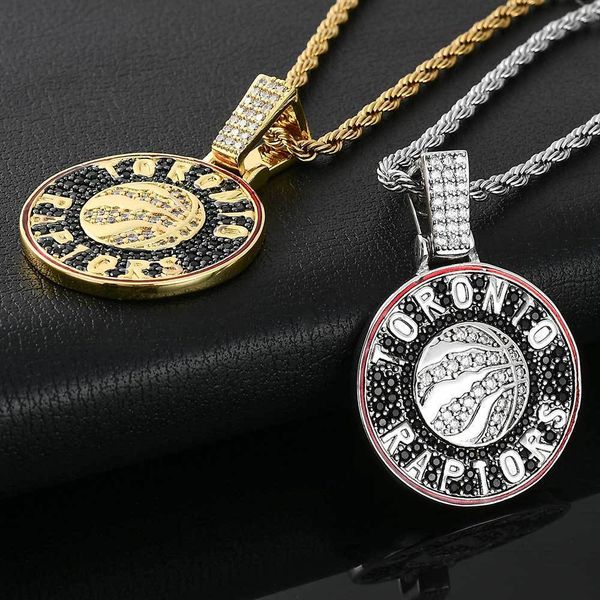pendant necklaces hip hop gold plated basketball fan trendsetter men's with zircon raptors team personality necklace, Silver
pendant necklaces hip hop gold plated basketball fan trendsetter men's with zircon raptors team personality necklace, Silver
