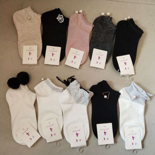 necks fashionwith and decorative beads women's pearl children's rivet korean boat socks blackwholesale women, Black;white
necks fashionwith and decorative beads women's pearl children's rivet korean boat socks blackwholesale women, Black;white