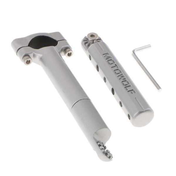 handlebars 1 piece silver motorbike multi-function expander head light rearview mirror holder
handlebars 1 piece silver motorbike multi-function expander head light rearview mirror holder