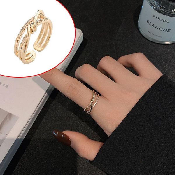 korean open design index finger ring female simple cool elegant cute adjustable rings for women fashion jewelry cluster, Golden;silver
korean open design index finger ring female simple cool elegant cute adjustable rings for women fashion jewelry cluster, Golden;silver