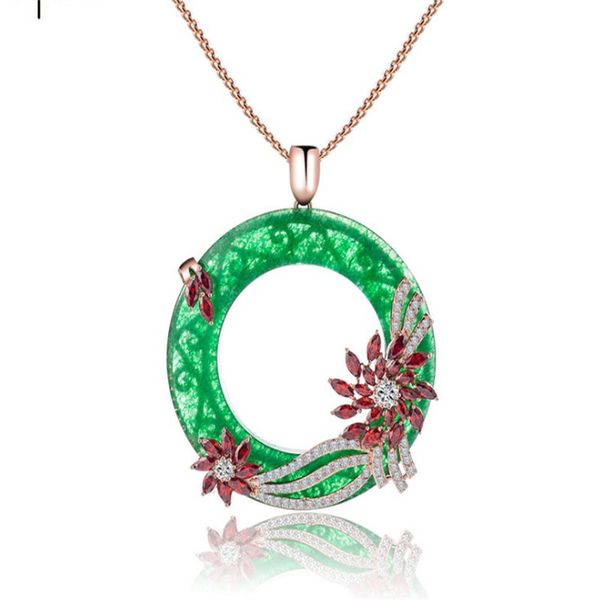 18k silver gold chain necklaces&pendants women wedding jewelry round faux jade full shining rhinestone flower pendant necklace tm
18k silver gold chain necklaces&pendants women wedding jewelry round faux jade full shining rhinestone flower pendant necklace tm