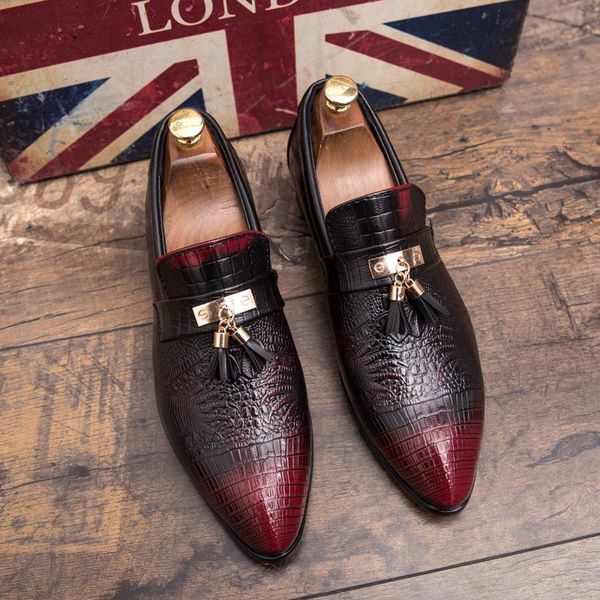 dress shoes yomior pointed toe split leather men vintage slip-on business office oxfords tassel banquet formal wedding, Black
dress shoes yomior pointed toe split leather men vintage slip-on business office oxfords tassel banquet formal wedding, Black