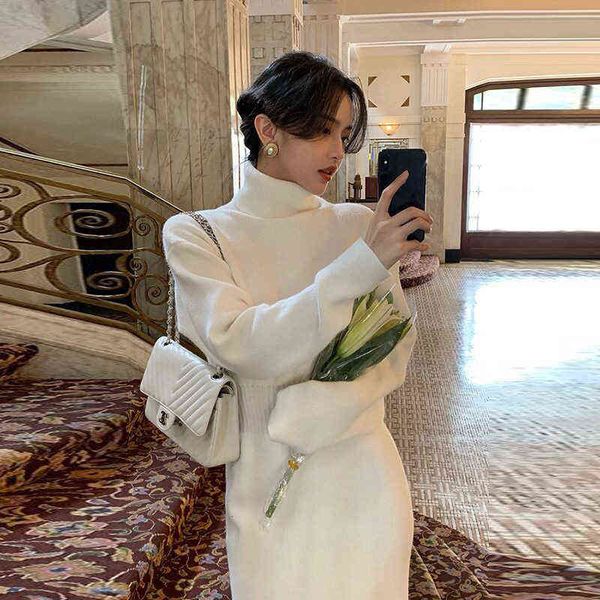 casual dresses french high neck knitted dr's autumn and winter style with coat inner bottom sweater skirt knee length, Black;gray
casual dresses french high neck knitted dr's autumn and winter style with coat inner bottom sweater skirt knee length, Black;gray
