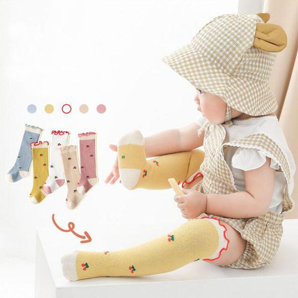 socks baby girl born infantil kid knee high toddler cotton winter infant long sock for 0-3 year, Pink;yellow
socks baby girl born infantil kid knee high toddler cotton winter infant long sock for 0-3 year, Pink;yellow