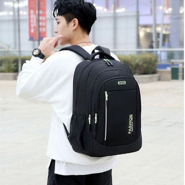 school bags teenage boys bag student backpack men's business casual laplarge-capacity travel multifunctional back pack
school bags teenage boys bag student backpack men's business casual laplarge-capacity travel multifunctional back pack