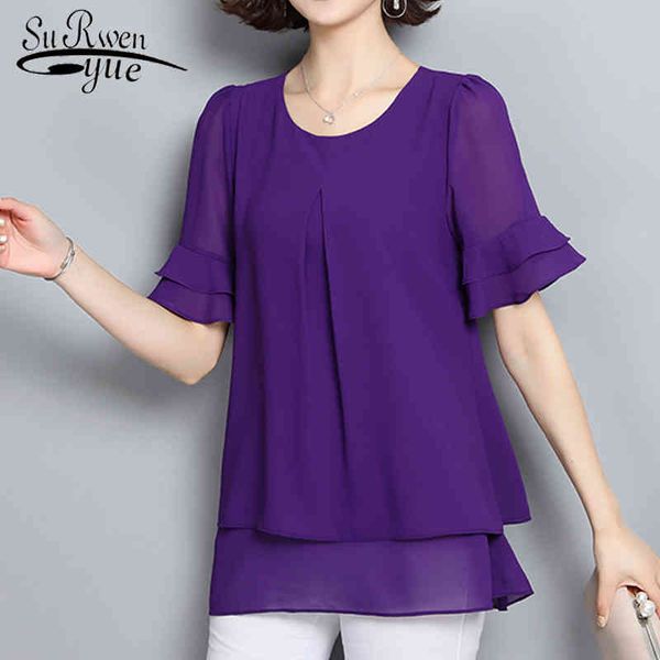 5xl plus size blusas verano mujer blouses woman de moda chemisier femme blusa feminina chiffon blouse 4853 50 210427, White
5xl plus size blusas verano mujer blouses woman de moda chemisier femme blusa feminina chiffon blouse 4853 50 210427, White
