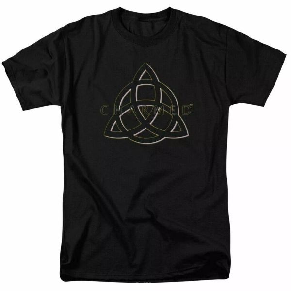 charmed triple linked logo t shirt mens licensed classic merchandise black, White;black
charmed triple linked logo t shirt mens licensed classic merchandise black, White;black