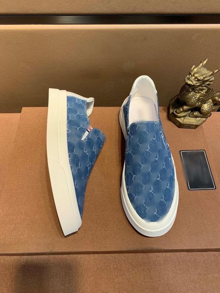 fashion men designer shoes blue cowboy letter printed slip on luxury mens casual sports shoe prom party with orginal box, Black
fashion men designer shoes blue cowboy letter printed slip on luxury mens casual sports shoe prom party with orginal box, Black