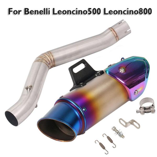 motorcycle exhaust system 51mm muffler tip connection link tube for benelli leoncino 500 800
motorcycle exhaust system 51mm muffler tip connection link tube for benelli leoncino 500 800