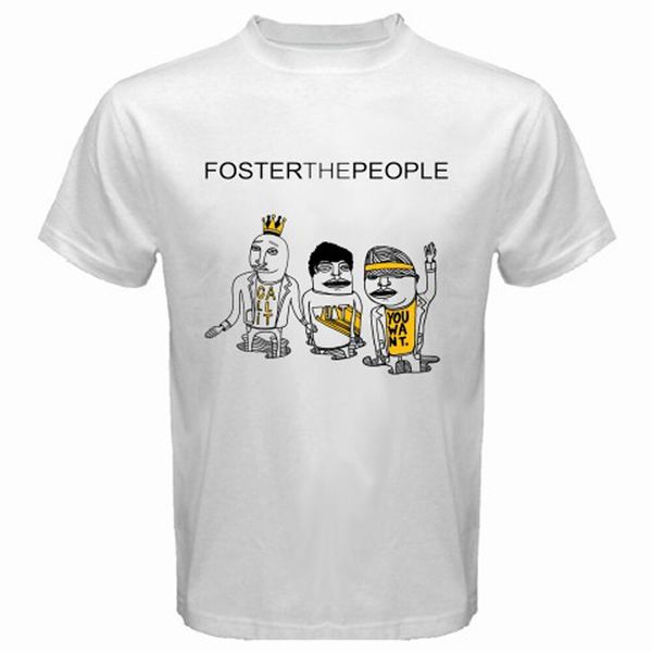 FOSTER THE PEOPLE *Call It What You Want Mens White T-Shirt Size S-3XL, White;black
FOSTER THE PEOPLE *Call It What You Want Mens White T-Shirt Size S-3XL, White;black