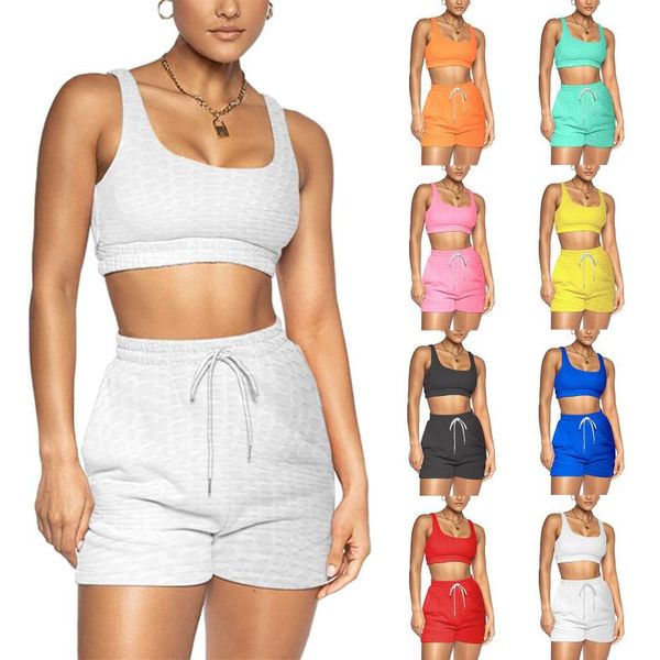 women's tracksuits women sportswear two piece sets solid casual basic ladies tracksuit camisole crop and drawstring shorts summer work, Gray
women's tracksuits women sportswear two piece sets solid casual basic ladies tracksuit camisole crop and drawstring shorts summer work, Gray