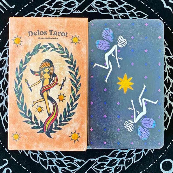 delos new english version oracles cards divination fate tarot deck board game for women girls
delos new english version oracles cards divination fate tarot deck board game for women girls