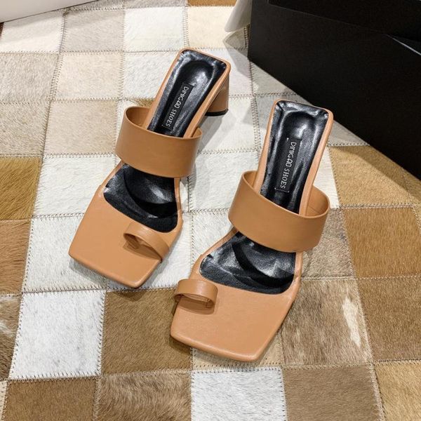 slippers summer women square toe sandals ladies pu leather plaid outside thin high heels female fashion shoes rome, Black
slippers summer women square toe sandals ladies pu leather plaid outside thin high heels female fashion shoes rome, Black