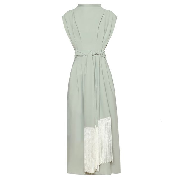 casual dresses stand collar sleeveless twist knotted waist fringed tassel green / black elegant ladies office dress boho long, Black;gray
casual dresses stand collar sleeveless twist knotted waist fringed tassel green / black elegant ladies office dress boho long, Black;gray