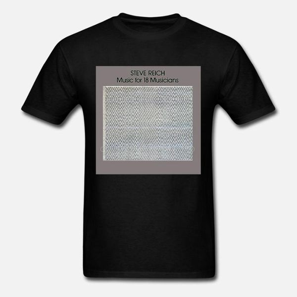 men's t-shirts steve reich t-shirt - music for 18 musicians john cage terry riley influence, White;black
men's t-shirts steve reich t-shirt - music for 18 musicians john cage terry riley influence, White;black