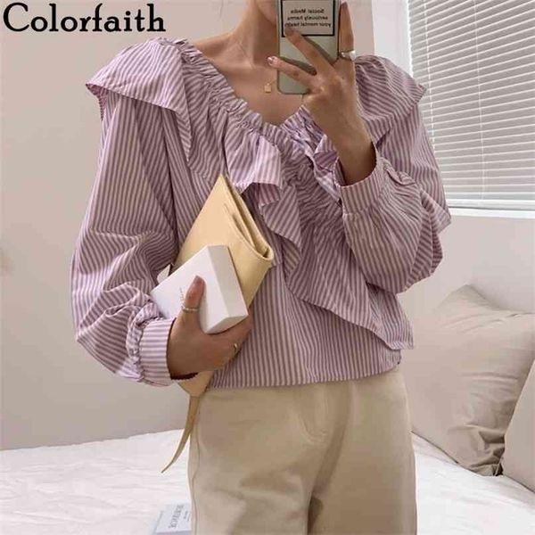 women spring summer blouses shirts vintage elegant oversize striped ruffles cross lady short bl5781 210427, White
women spring summer blouses shirts vintage elegant oversize striped ruffles cross lady short bl5781 210427, White