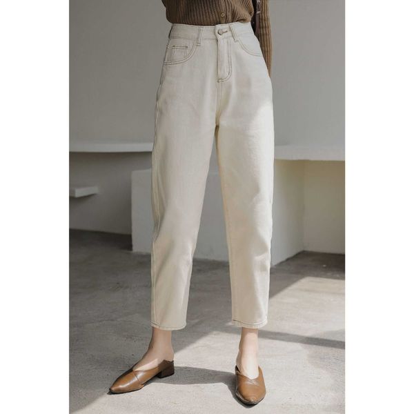 spring dress 2021 korean fashion loose harem pants capris small leg white high waist jeans women, Blue
spring dress 2021 korean fashion loose harem pants capris small leg white high waist jeans women, Blue